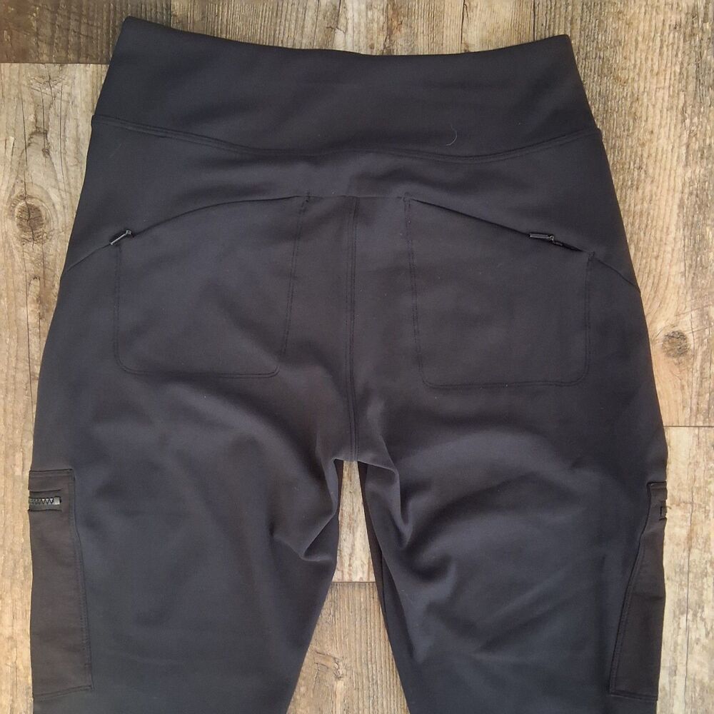 Athleta Headlands Hybrid Cargo II Tights High Rise Hiking Utility Leggings Sz 8 - Picture 8 of 12